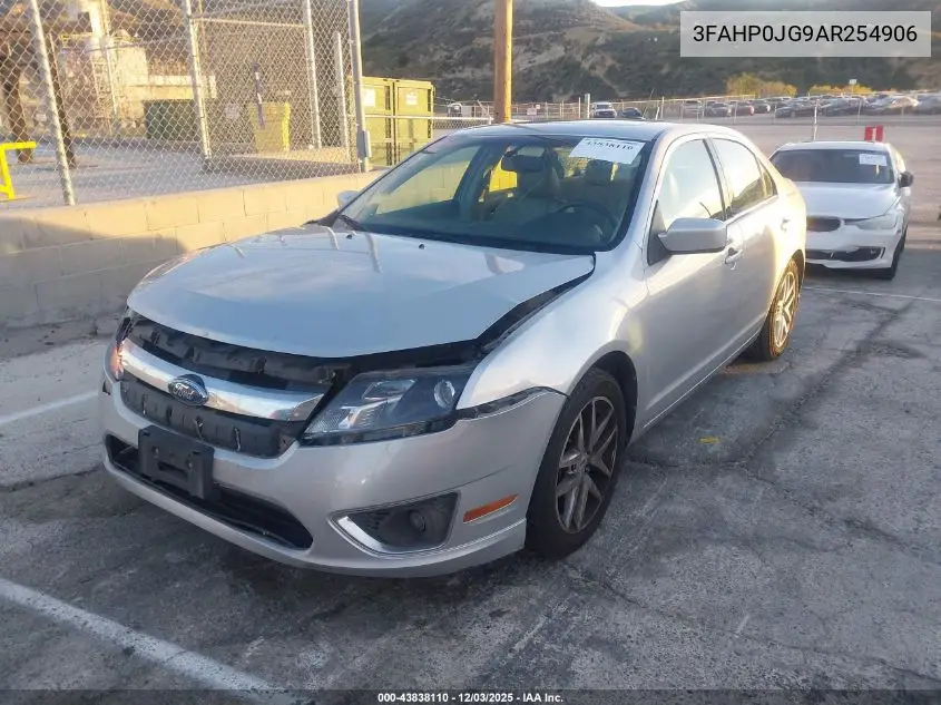 3FAHP0JG9AR254906 2010 Ford Fusion Sel