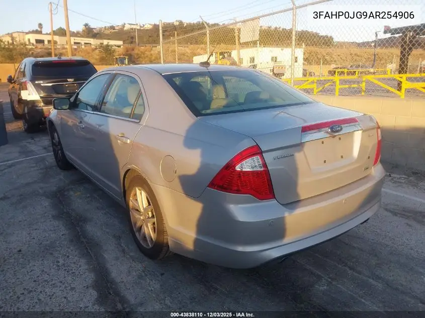 3FAHP0JG9AR254906 2010 Ford Fusion Sel