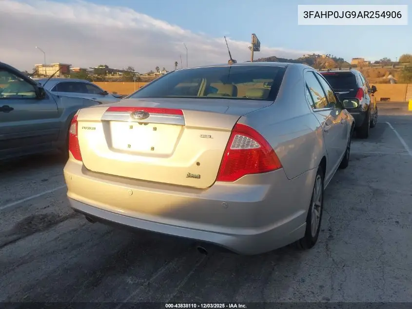 3FAHP0JG9AR254906 2010 Ford Fusion Sel