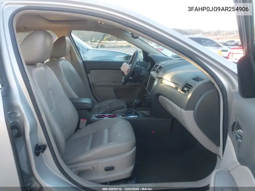 3FAHP0JG9AR254906 2010 Ford Fusion Sel