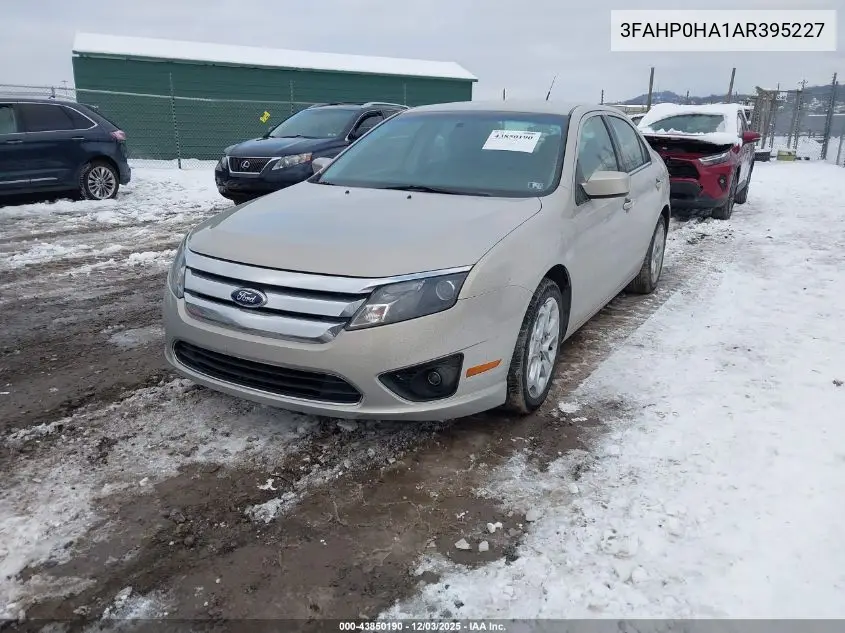 3FAHP0HA1AR395227 2010 Ford Fusion Se