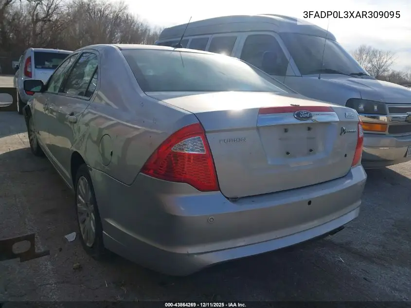 3FADP0L3XAR309095 2010 Ford Fusion Hybrid