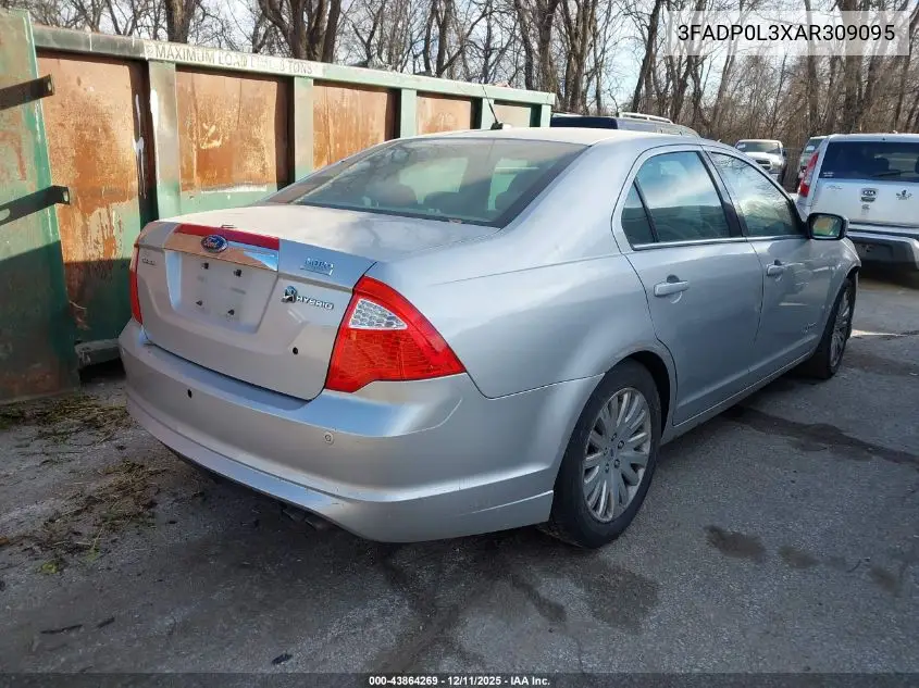 3FADP0L3XAR309095 2010 Ford Fusion Hybrid