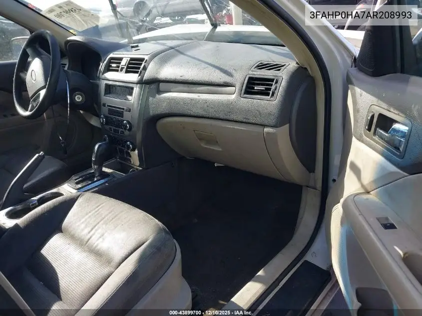 3FAHP0HA7AR208993 2010 Ford Fusion Se