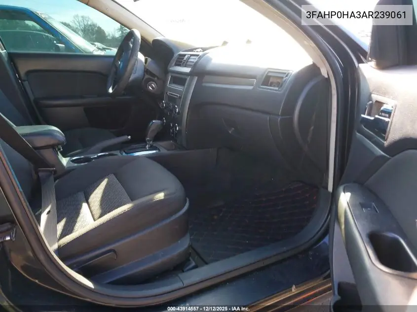 3FAHP0HA3AR239061 2010 Ford Fusion Se