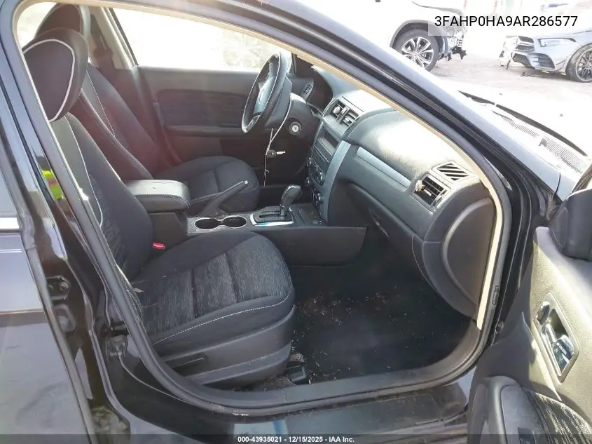 3FAHP0HA9AR286577 2010 Ford Fusion Se