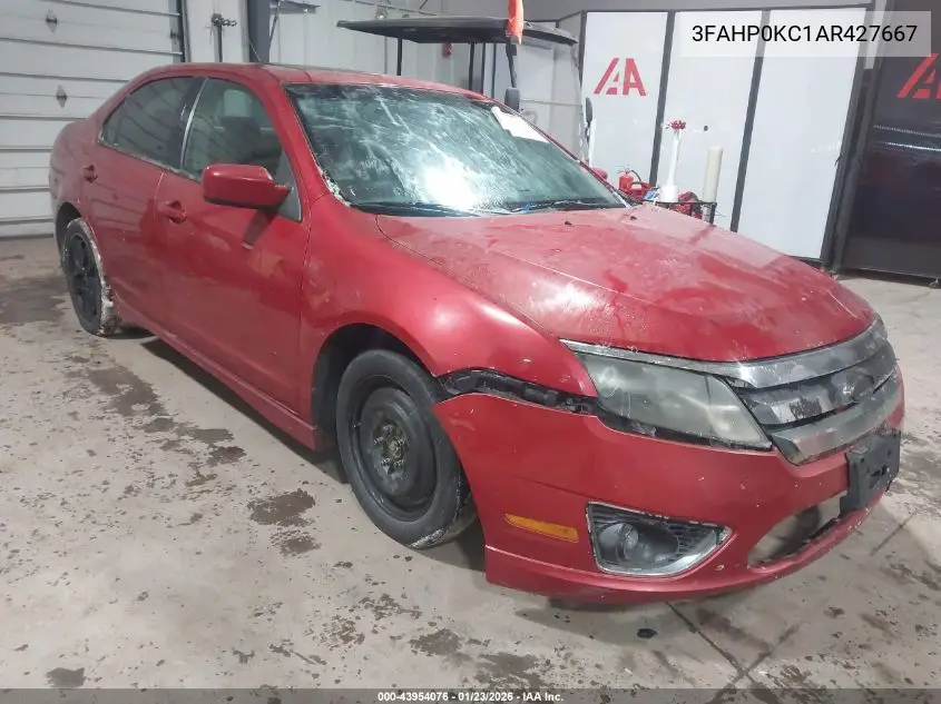 3FAHP0KC1AR427667 2010 Ford Fusion Sport