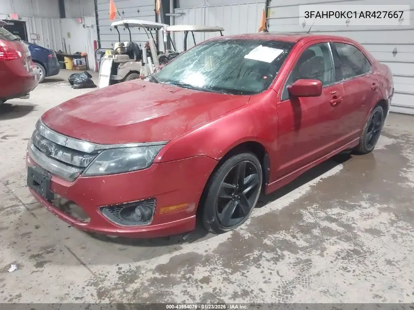 3FAHP0KC1AR427667 2010 Ford Fusion Sport
