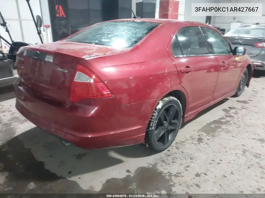 3FAHP0KC1AR427667 2010 Ford Fusion Sport