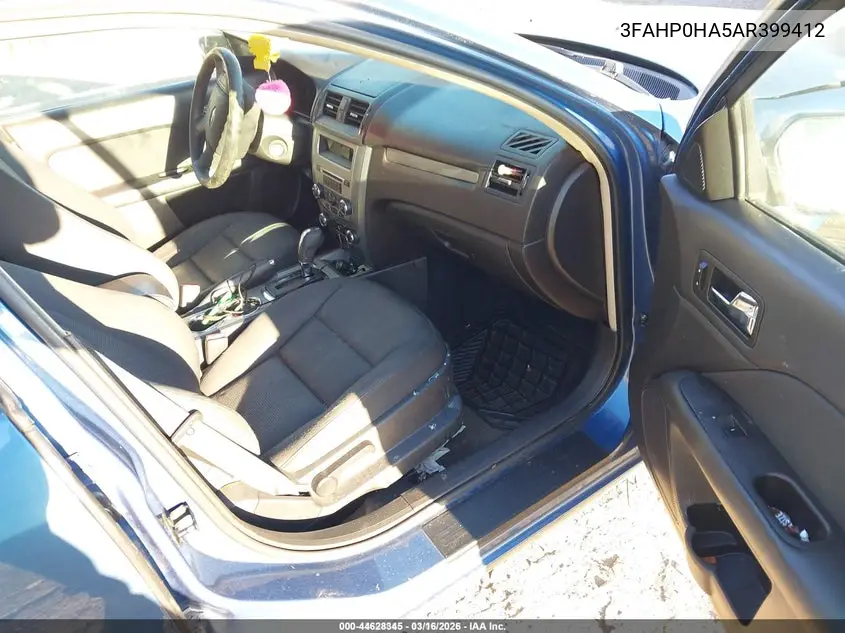 3FAHP0HA5AR399412 2010 Ford Fusion Se