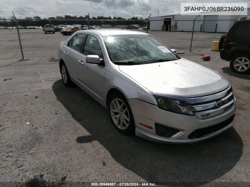 3FAHP0JG6BR236090 2011 Ford Fusion Sel