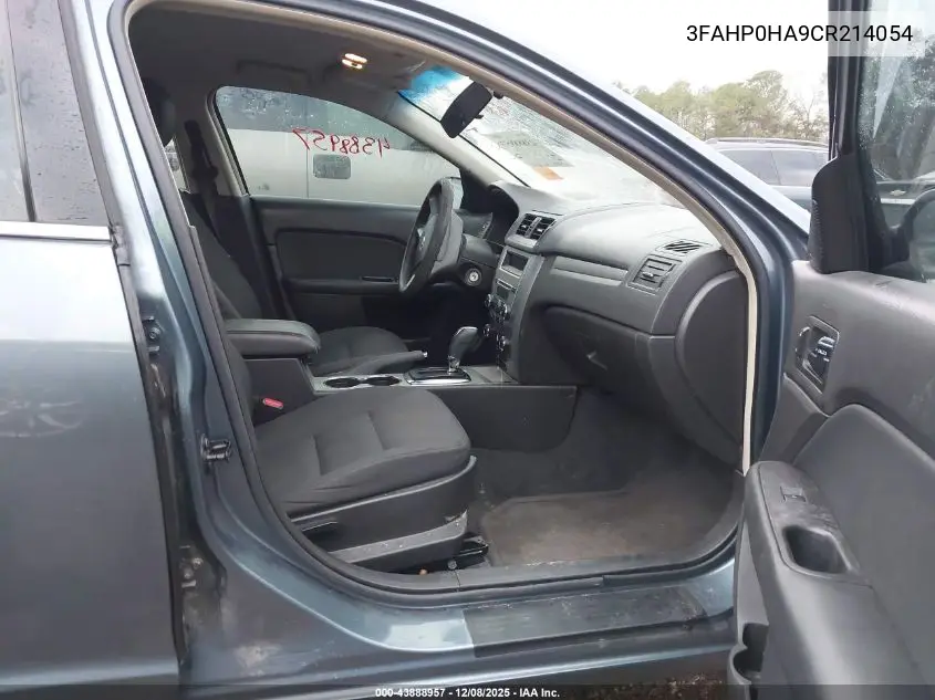 3FAHP0HA9CR214054 2012 Ford Fusion Se