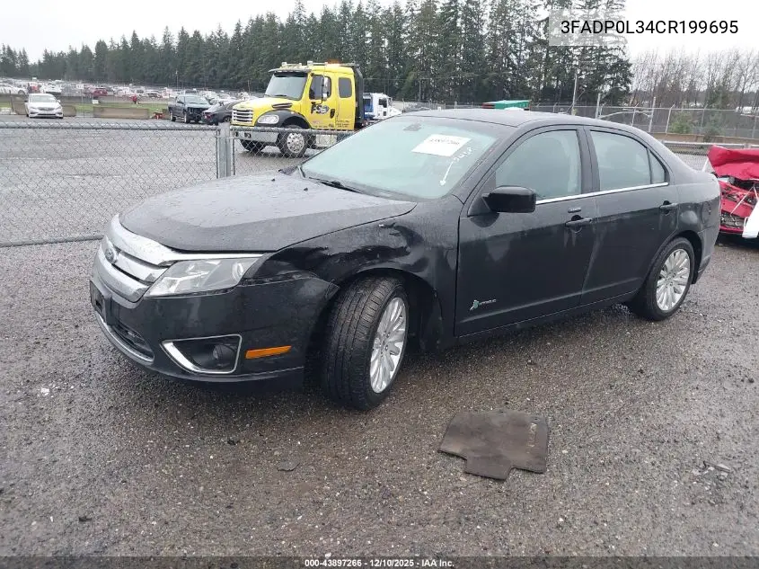 3FADP0L34CR199695 2012 Ford Fusion Hybrid