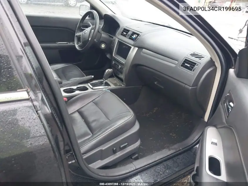 3FADP0L34CR199695 2012 Ford Fusion Hybrid