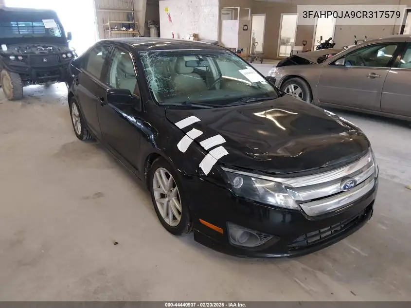 3FAHP0JA9CR317579 2012 Ford Fusion Sel