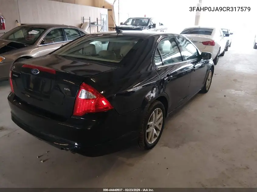 3FAHP0JA9CR317579 2012 Ford Fusion Sel