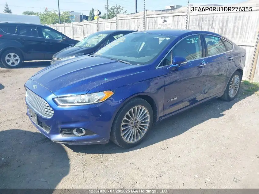 3FA6P0RU1DR276355 2013 Ford Fusion Titanium Hev