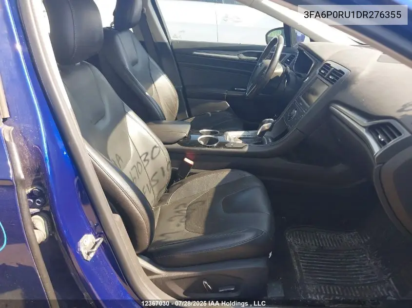 3FA6P0RU1DR276355 2013 Ford Fusion Titanium Hev