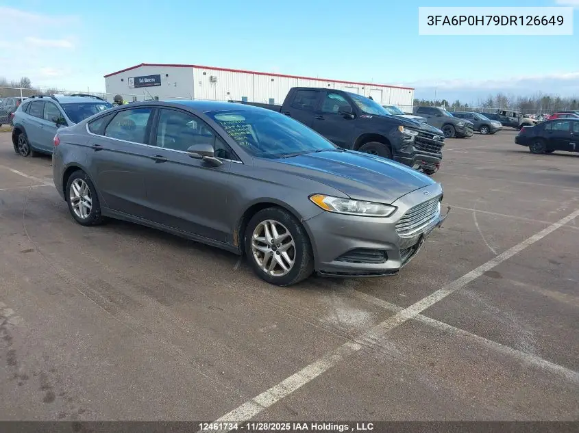 3FA6P0H79DR126649 2013 Ford Fusion Se