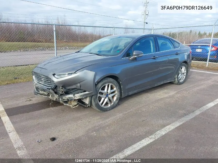 3FA6P0H79DR126649 2013 Ford Fusion Se