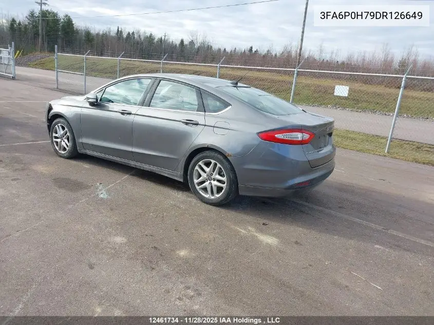 3FA6P0H79DR126649 2013 Ford Fusion Se