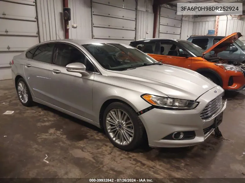 3FA6P0H98DR252924 2013 Ford Fusion Se