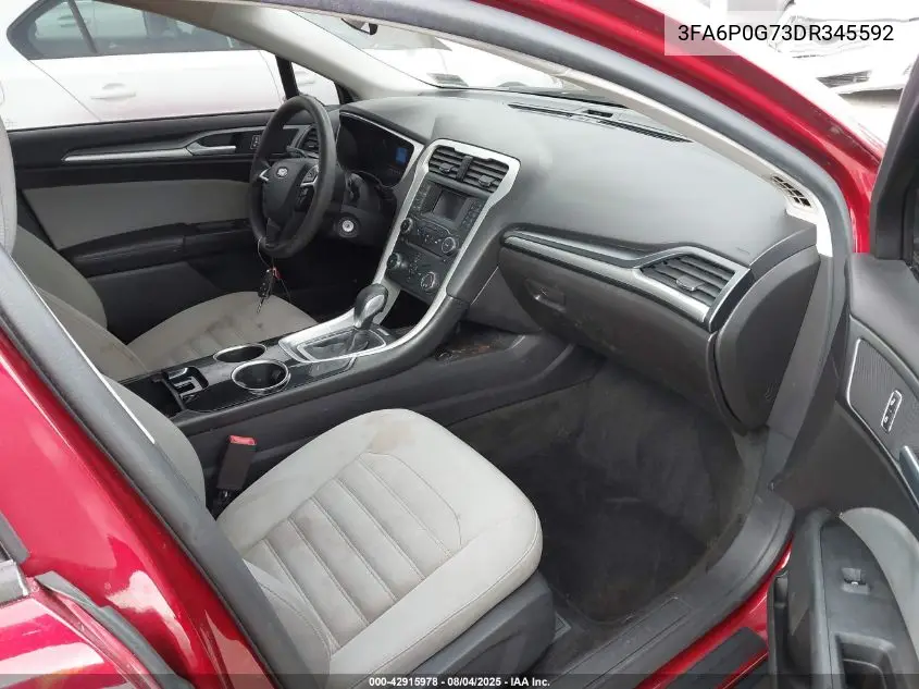 3FA6P0G73DR345592 2013 Ford Fusion S