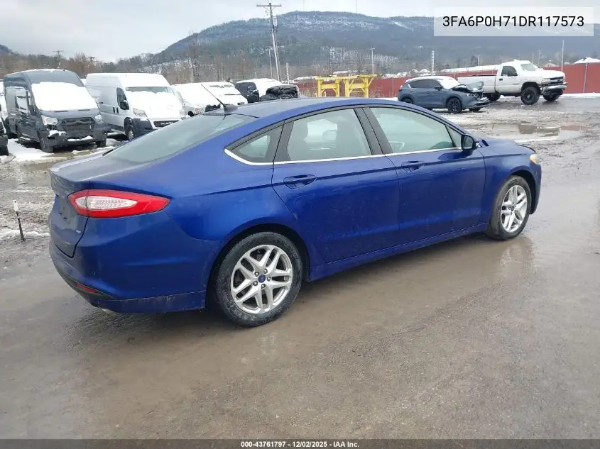 3FA6P0H71DR117573 2013 Ford Fusion Se