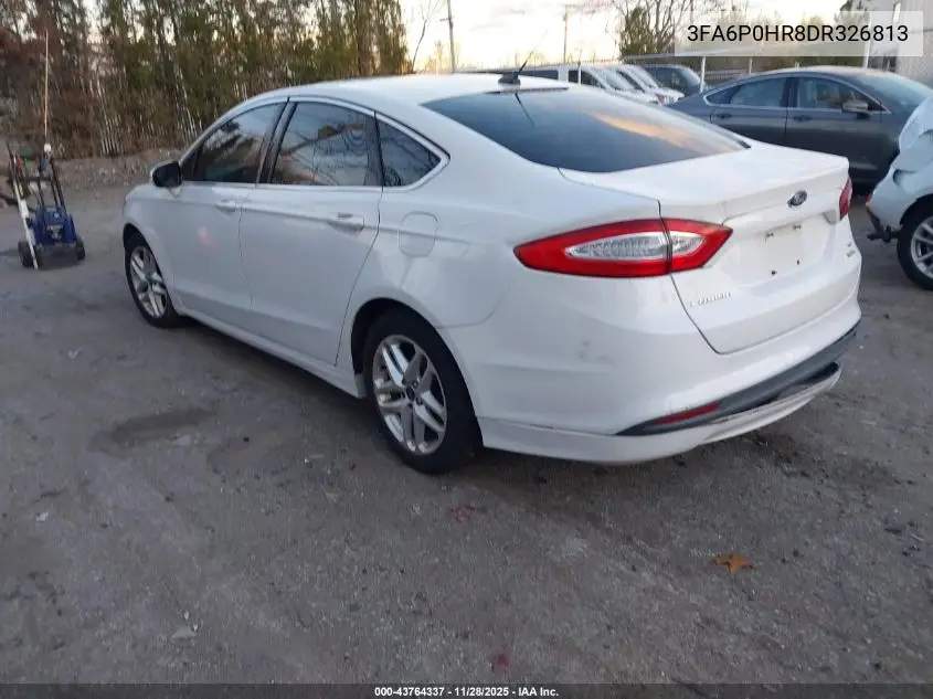 3FA6P0HR8DR326813 2013 Ford Fusion Se