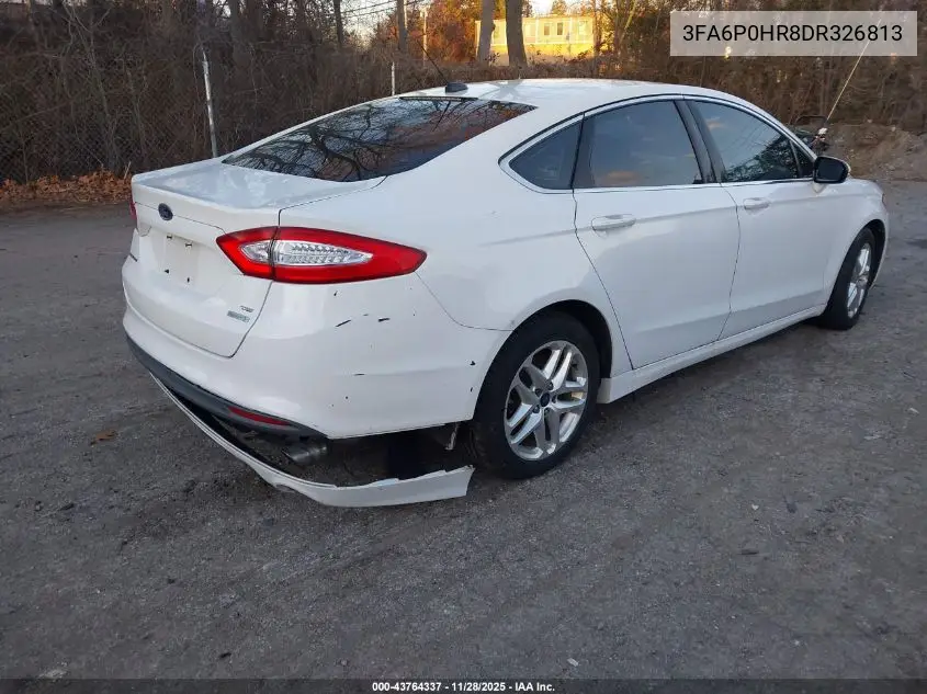3FA6P0HR8DR326813 2013 Ford Fusion Se