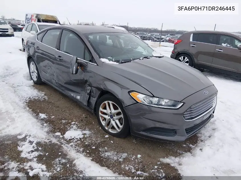 3FA6P0H71DR246445 2013 Ford Fusion Se