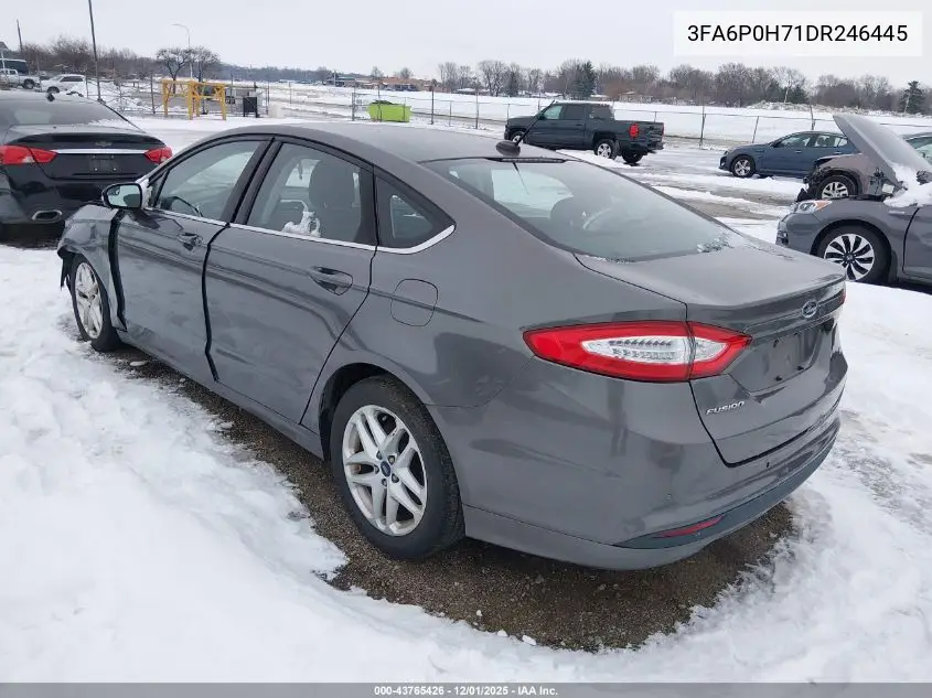 3FA6P0H71DR246445 2013 Ford Fusion Se