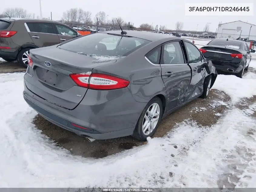 3FA6P0H71DR246445 2013 Ford Fusion Se
