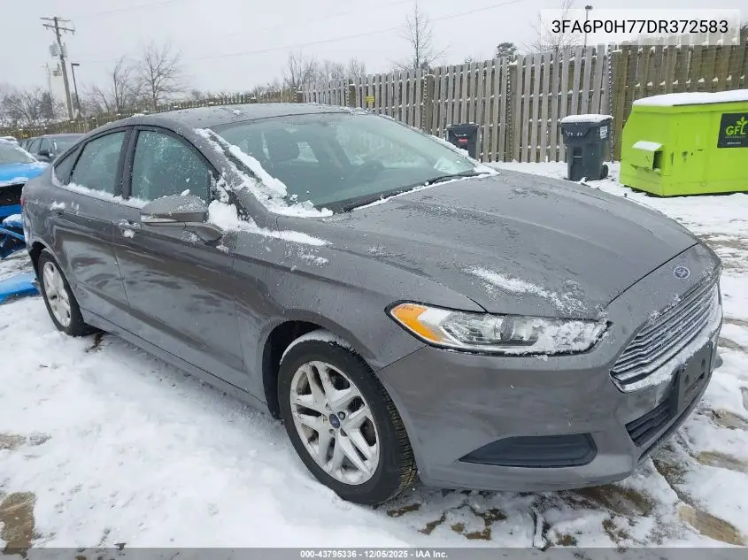 3FA6P0H77DR372583 2013 Ford Fusion Se