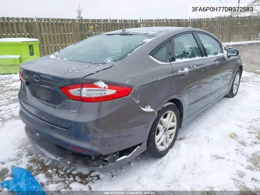 3FA6P0H77DR372583 2013 Ford Fusion Se