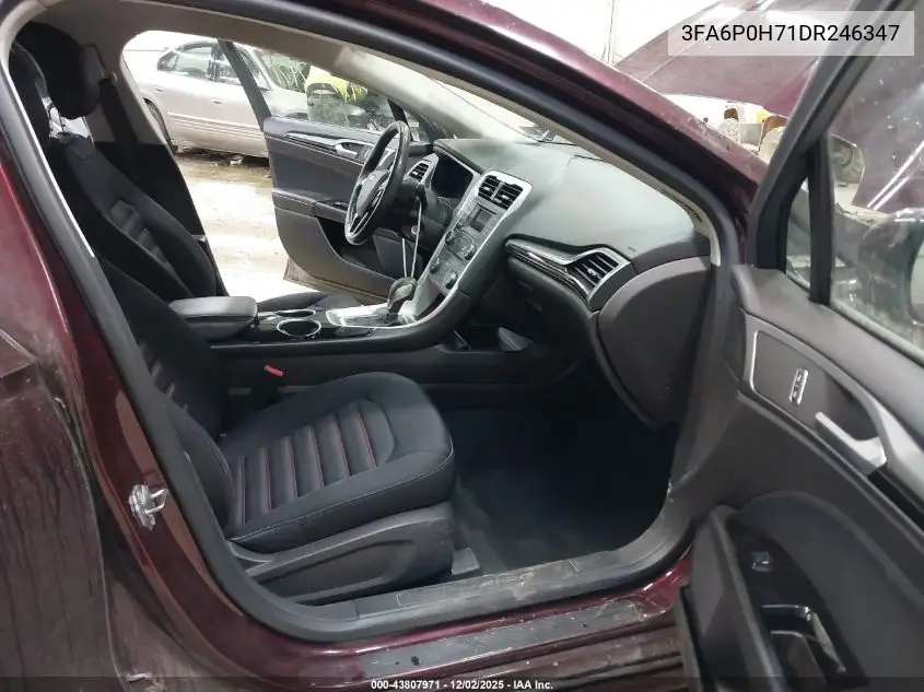 3FA6P0H71DR246347 2013 Ford Fusion Se
