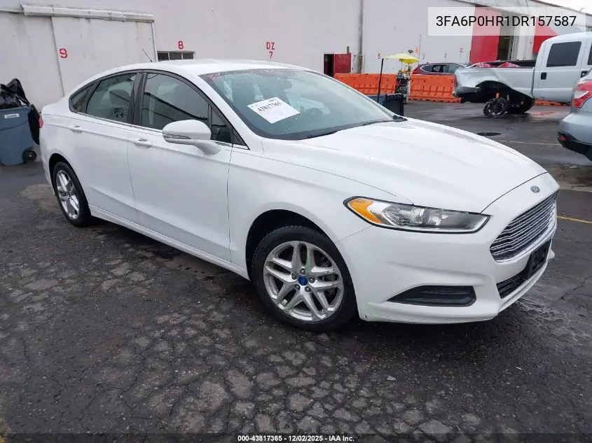 3FA6P0HR1DR157587 2013 Ford Fusion Se