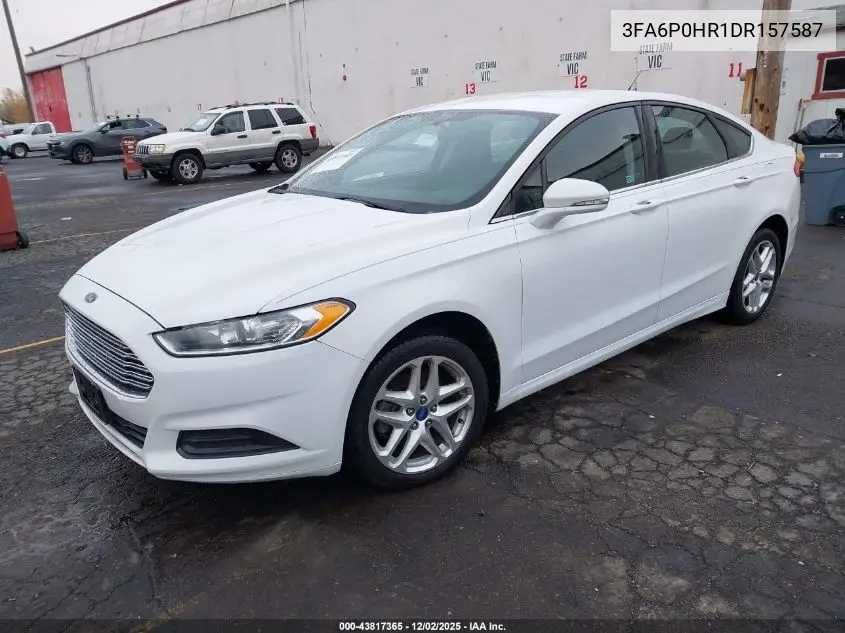 3FA6P0HR1DR157587 2013 Ford Fusion Se
