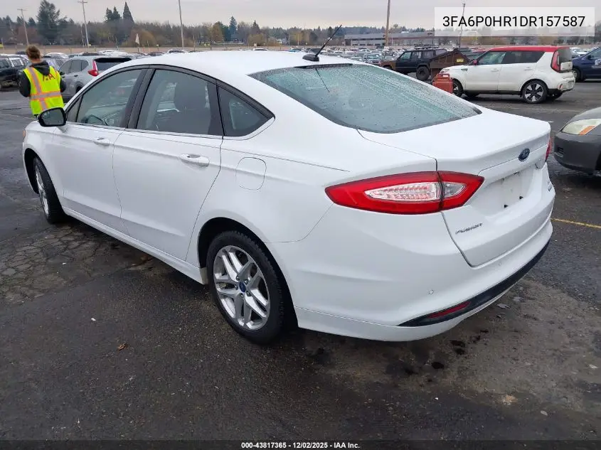 3FA6P0HR1DR157587 2013 Ford Fusion Se