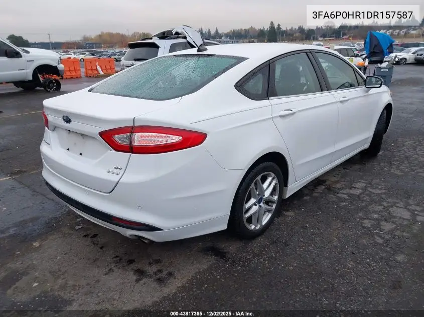 3FA6P0HR1DR157587 2013 Ford Fusion Se
