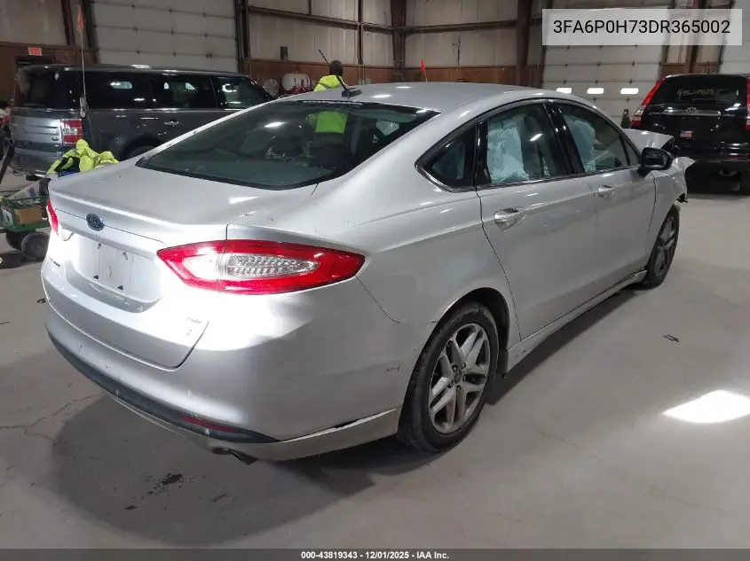 3FA6P0H73DR365002 2013 Ford Fusion Se