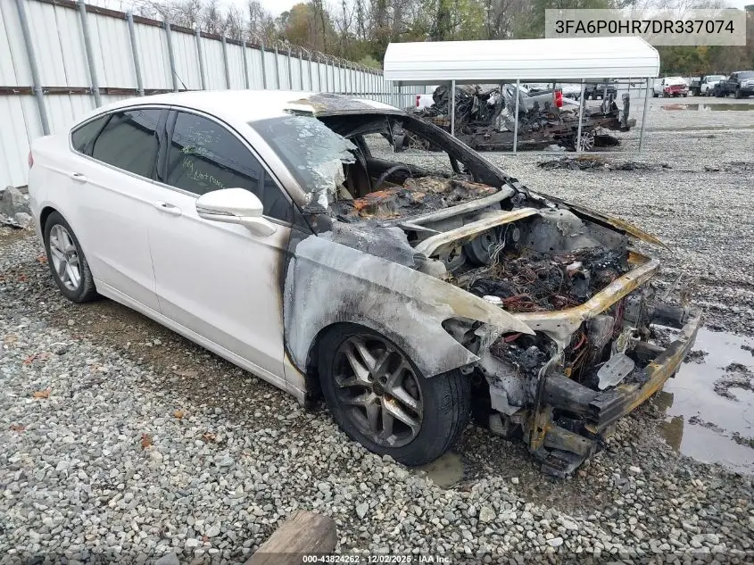 3FA6P0HR7DR337074 2013 Ford Fusion Se