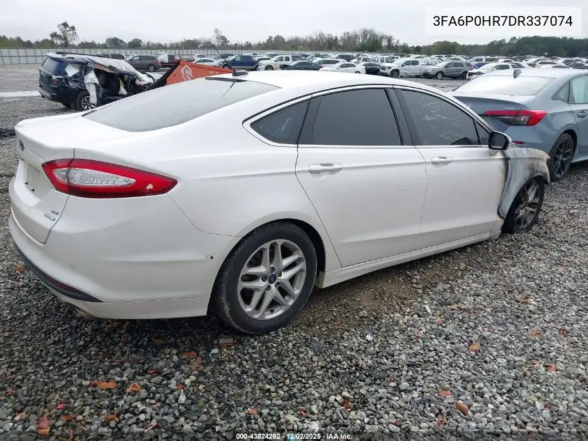 3FA6P0HR7DR337074 2013 Ford Fusion Se