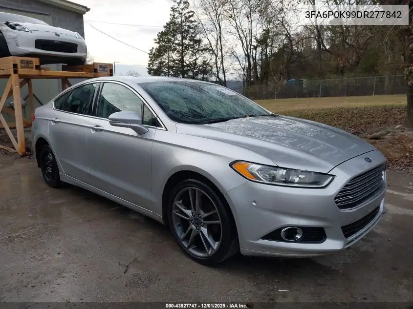 3FA6P0K99DR277842 2013 Ford Fusion Titanium