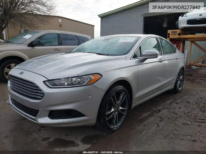 3FA6P0K99DR277842 2013 Ford Fusion Titanium