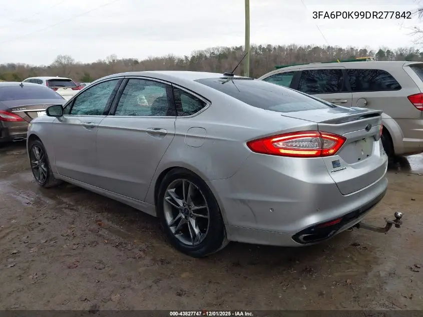 3FA6P0K99DR277842 2013 Ford Fusion Titanium