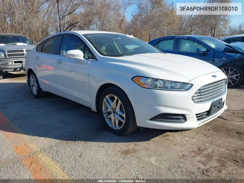 3FA6P0HR9DR108010 2013 Ford Fusion Se