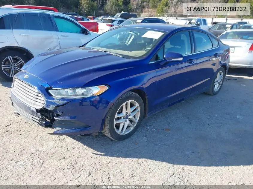 3FA6P0H73DR388232 2013 Ford Fusion Se