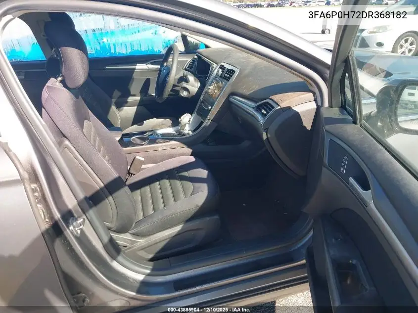 3FA6P0H72DR368182 2013 Ford Fusion Se