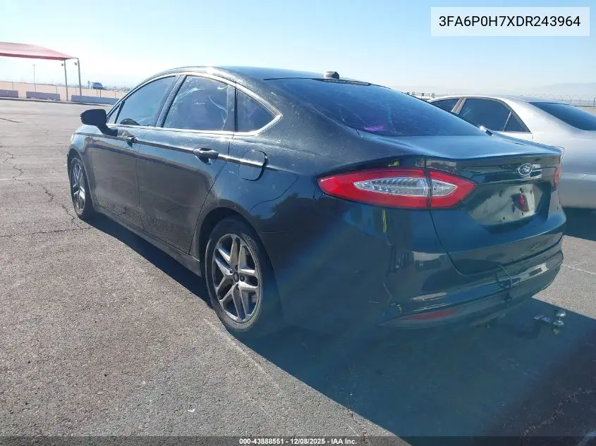 3FA6P0H7XDR243964 2013 Ford Fusion Se
